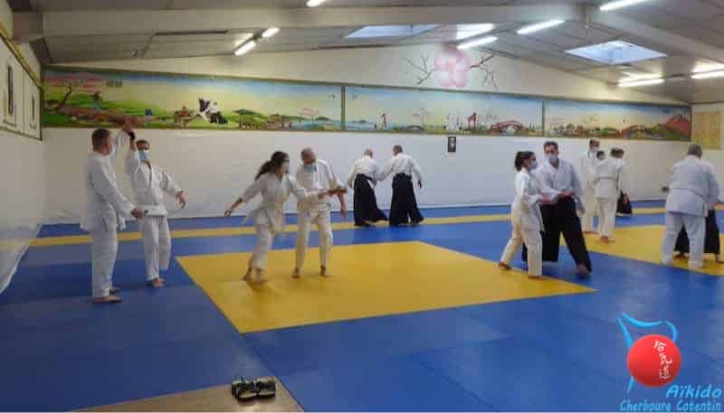 arts martiaux aikido cherbourg cotentin stage collegial carentan 27 nov 2021