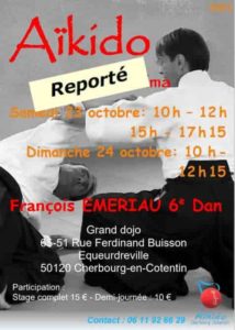 arts martiaux aikido cherbourg cotentin stage François Emeriau