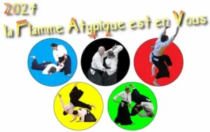 la flamme des arts martiaux, bien-être et zen, avec Aikido Cherbourg Cotentin